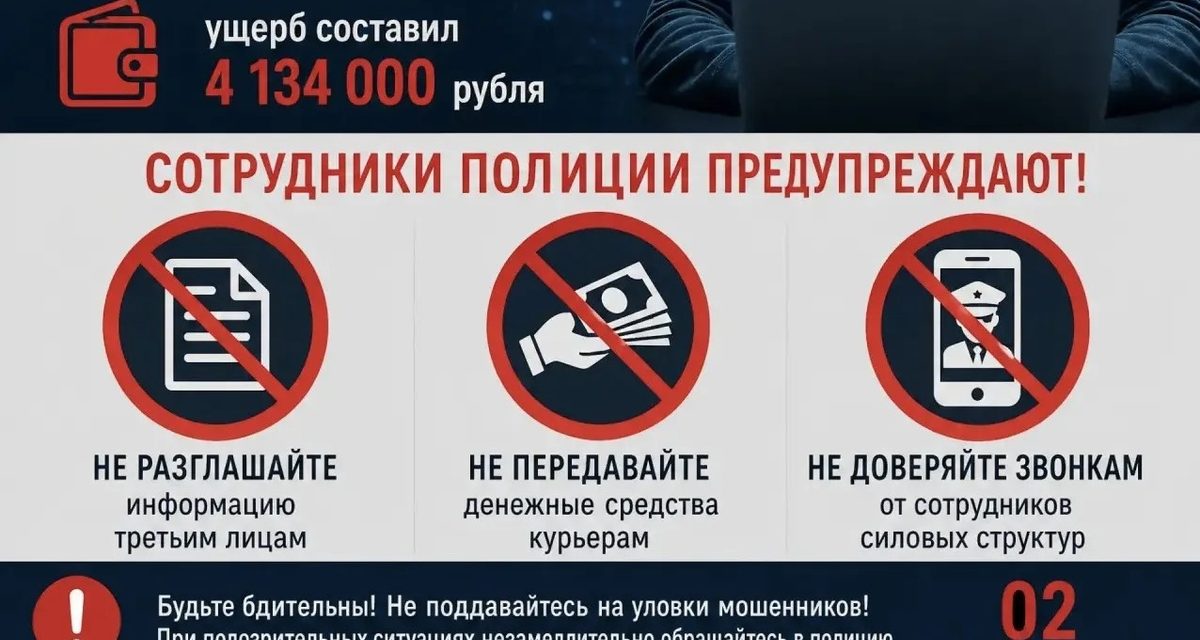 Пенсионерка из Бобровского района передала курьеру 2,7 млн рублей после звонка мошенников